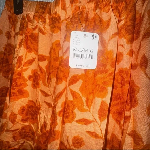 Jen’s Pirate Booty electro floral seadrift flare pants M/L NWT - Picture 6 of 7